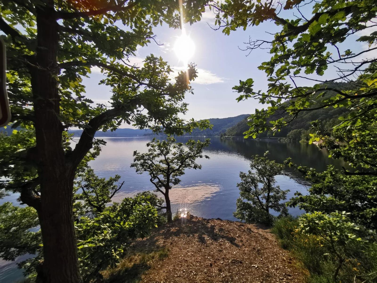 Ferienhaus Schoene Aussicht Ferienwohnung Gruen Hemfurth-Edersee Dış mekan fotoğraf